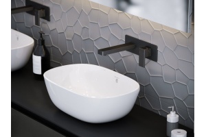 Смеситель для раковины встроенный Timo Selene 2071/03SM черный - 2