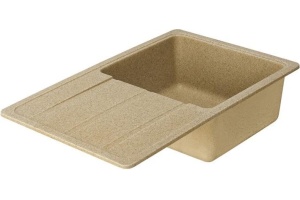 Мойка кухонная AQUATON Аманда песочная - 2