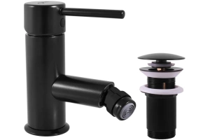 Смеситель для биде Rav Slezak Seina черный матовый - 2