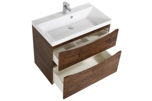 Тумба под раковину BelBagno Marino 60 темное дерево - 3