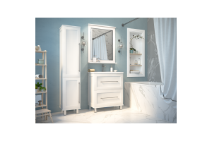 Зеркало Misty Марта 60х84 белое - 2