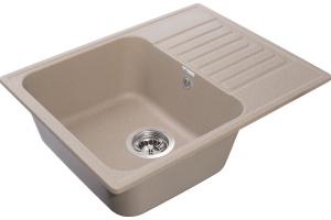Мойка кухонная GranFest Quarz Z13 песок - 2