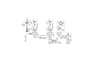 Сифон для кухонной мойки Omoikiri сталь (4956485) - 2