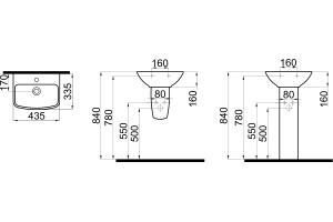 Раковина STWORKI Дублин 45 - 2