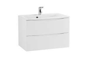 Комплект мебели Belbagno Marino 75 белый матовый - 3