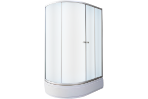 Душевой уголок Parly ZFM1201 R 120x80, с поддоном, правый, профиль хром