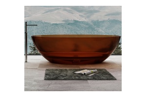 Ванна из полиэфирной смолы Abber Kristall 180х85 (AT9702Opal)