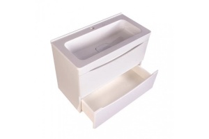 Тумба под раковину Style Line Бергамо мини 70 Люкс Plus, белый (СС-00002320) - 3