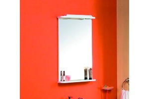 Зеркало Aquaton Мира 50 с подсветкой белый - 2