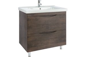 Тумба для комплекта Bellezza Санриса 100 напольная, орех