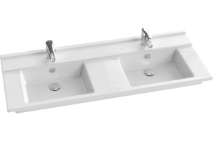 Тумба с раковиной Jacob Delafon Struktura 120 белая - 3