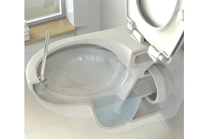 Унитаз подвесной Ideal Standard Eurovit, белый (K881201) - 3