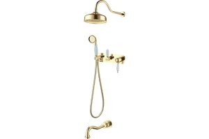 Душевой комплект Boheme Tradizionale Oro 288 С ВНУТРЕННЕЙ ЧАСТЬЮ