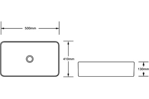 Раковина SantiLine SL-1051MW - 2