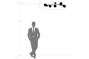 Потолочная люстра Lightstar Croco 815557 - 3