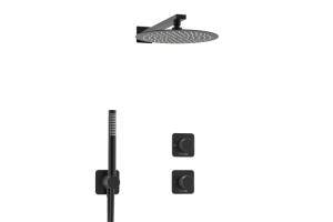 A5251.299.219.258.302.242.217  Встраиваемый комплект для душа с верхней душевой насадкой и лейкой