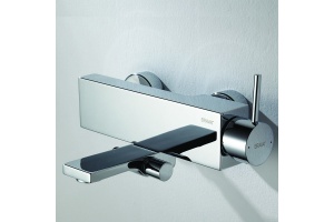 F66061C-01A-ENG Смеситель для ванны и душа Bravat Arc, хром (267941) - 2