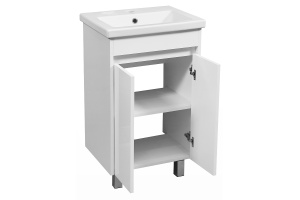 Тумба под раковину Stella Polar Фаворита Сомо 50 белый - 2