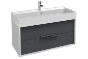 Ручка для мебели Jacob Delafon Vivienne EB1589-S40 для тумбы насыщенный серый сатин - 2