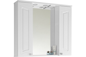 Зеркало-шкаф Vod-Ok Адам 90 белый