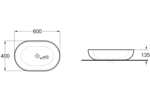 Раковина Vincea VBS-113 белая - 2