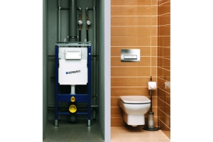 Кнопка смыва Geberit Delta 51 115.105.46.1 хром матовый - 3