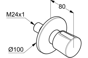 Переключатель потоков Kludi Balance на два потребителя 528478775 - 2