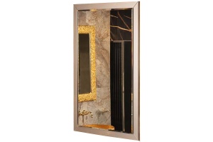 Зеркало с подсветкой Armadi Art Dolce 105х70 бежевый