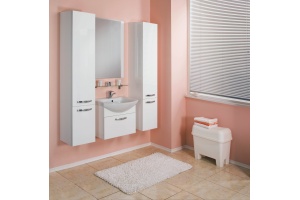 Комплект мебели подвесной Aquaton Ария 65 белый - 2