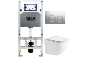 Комплект Weltwasser AMBERG 506 ST + MERZBACH 004 MT-WT + AMBERG RD-CR (10000006912)