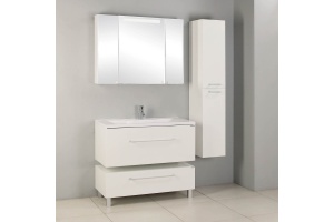 Шкаф-пенал Aquaton Мадрид 30 белый - 3