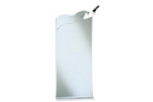 Зеркало со светильником Aquaton Колибри 45 белый