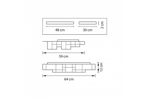 Потолочный светодиодный светильник Lightstar Favo 750161 - 2