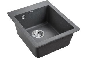 Мойка кухонная Paulmark Leer PM104249-DG графит - 3