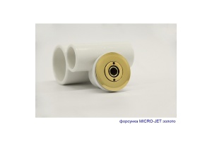 Ванна акриловая WHITECROSS Layla Ultra 180x80 с гидромассажем белый - золото - 3