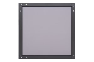 MARS - 80 Зеркало в черном матовом профиле - 3