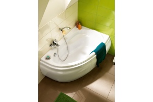 Акриловая ванна Cersanit Joanna 140 R ультра белый - 2