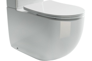 Чаша для унитаза-компакта Ceramica Nova Metropol с крышкой-сиденьем CN4001-B