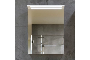 Зеркало-шкаф Бриклаер Кристалл 56 белое (4627125415982)