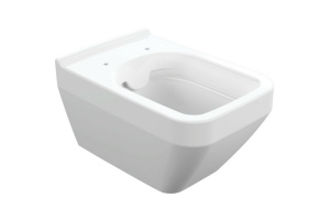 Подвесной унитаз Cersanit Crea белый с сиденьем микролифт - 3