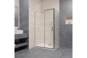 Душевой уголок RGW Passage PA-76-1 140x100 профиль хром стекло прозрачное - 2