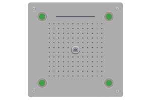 Верхний душ RGW Shower Panels SP-73