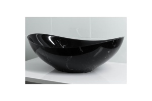 Раковина накладная Stella Polar Орион 58 черный - 3