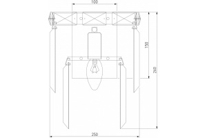 Накладной светильник Eurosvet Elegante 10130/1 золото/прозрачный хрусталь Strotskis - 2