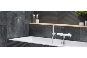 Смеситель для ванны с душем Excellent Pi белый матовый - 3