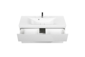 Тумба с раковиной Belbagno Marino 110 белый - 3