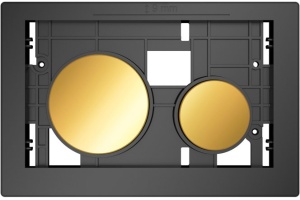 Кнопка смыва TECE Loop Modular 9240668 золото без лицевой панели