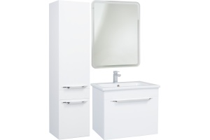 Тумба для комплекта Bellezza Альдо 60 белая, 1 ящик - 2