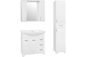 Зеркало-шкаф Style Line Олеандр-2 90 см (ЛС-00000242) - 3