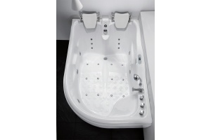 Гидромассажная ванна Gemy  180x122 см (G9083 K L) - 3